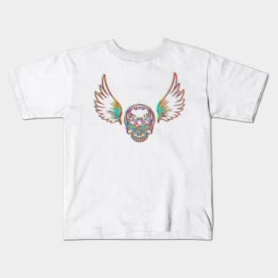 The flight on the day of the dead Kids T-Shirt